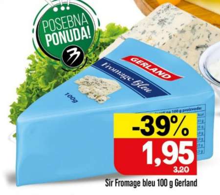Sir Fromage bleu 100 g Gerland