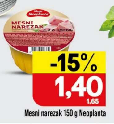 Mesni narezak 150 g Neoplanta
