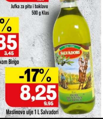 Maslinovo ulje 1 L Salvadori