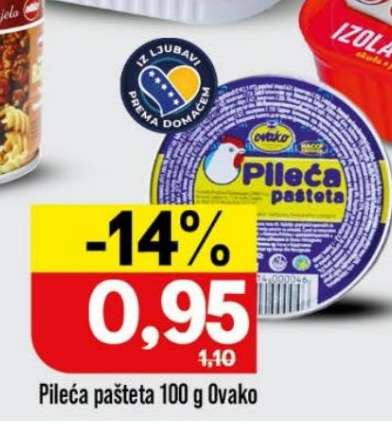 Pileća pašteta 100 g Ovako