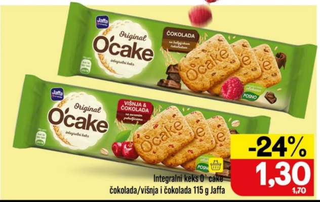 Integralni keks O'cake