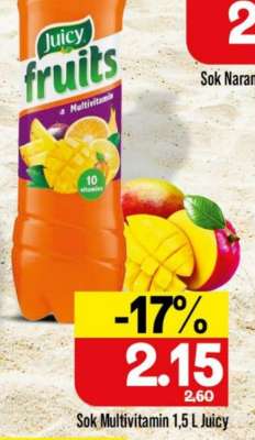 Sok Multivitamin 1,5 L Juicy