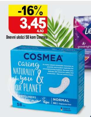 Dnevni ulošci 58 kom Cosmea