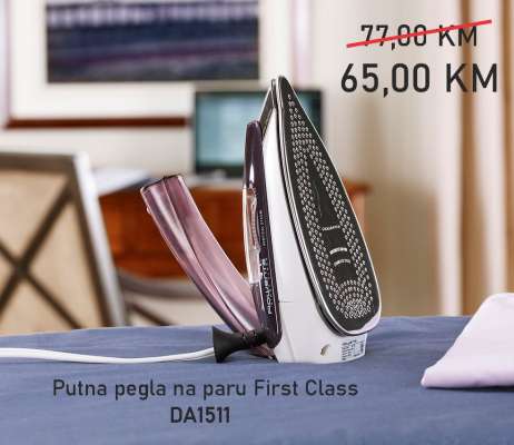 Putna pegla na paru First Class DA1511