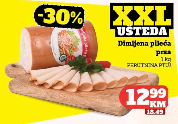 Dimljena pileća prsa