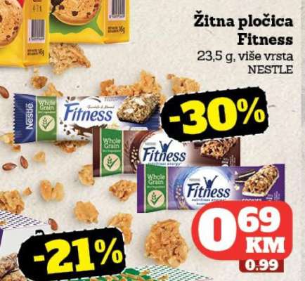 Žitna pločica Fitness