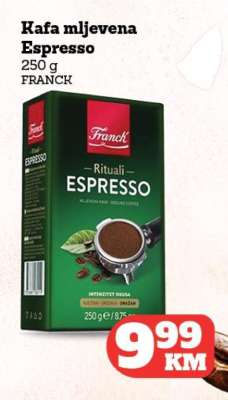 Kafa mljevena Espresso