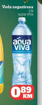 AQUA VIVA Voda negazirana