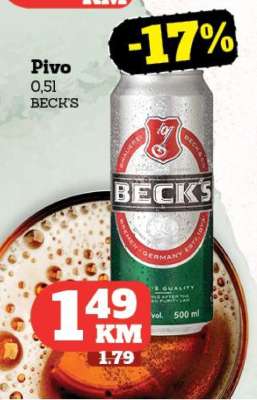 Pivo BECK'S