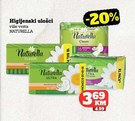 Naturella Higijenski ulošci