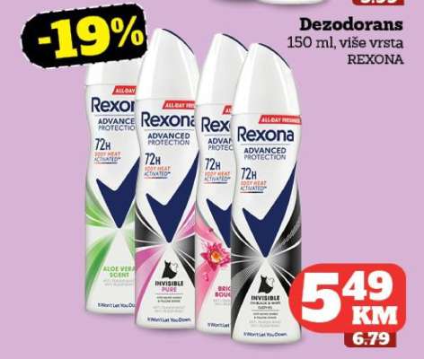 Rexona Deodorant