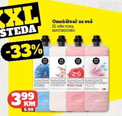 Omekšivač za veš MAYORDOMO