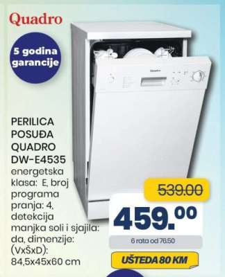 PERILICA POSUĐA QUADRO DW-E4535