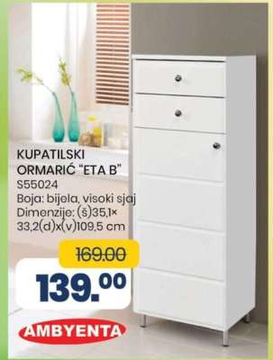 KUPATILSKI ORMARIĆ “ETA B”