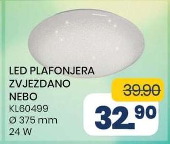 LED PLAFONJERA ZVJEZDANO NEBO