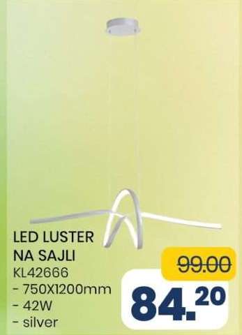 LED LUSTER NA SAJLI