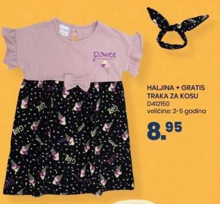 HALJINA + GRATIS TRAKA ZA KOSU