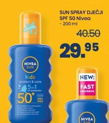 SUN SPRAY DJEČJI SPF 50 Nivea