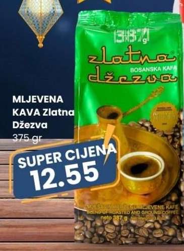 MLJEVENA KAVA Zlatna Džezva