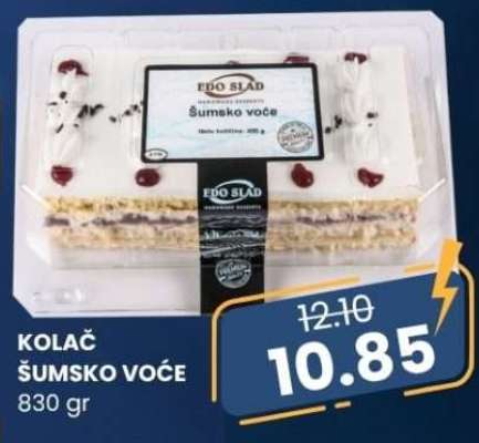 KOLAČ ŠUMSKO VOĆE
