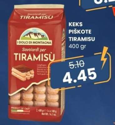 KEKS PIŠKOTE TIRAMISU