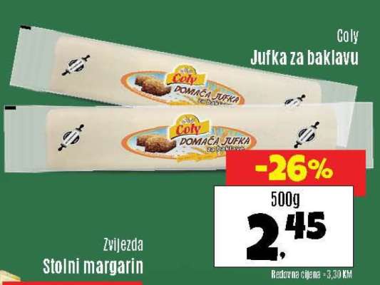 Coly Jufka za baklavu