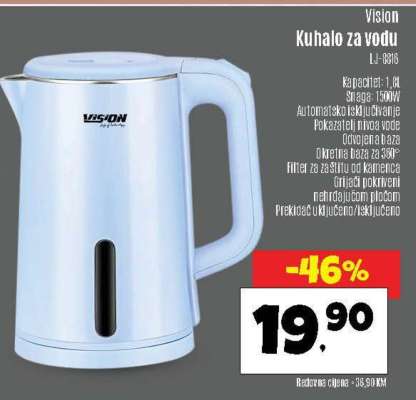 Vision Kuhalo za vodu LJ-8816