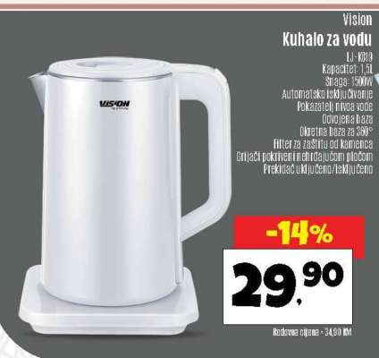 Vision Kuhalo za vodu