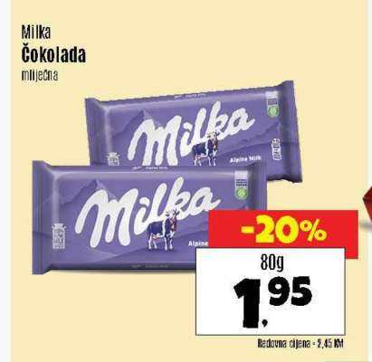 Milka čokolada