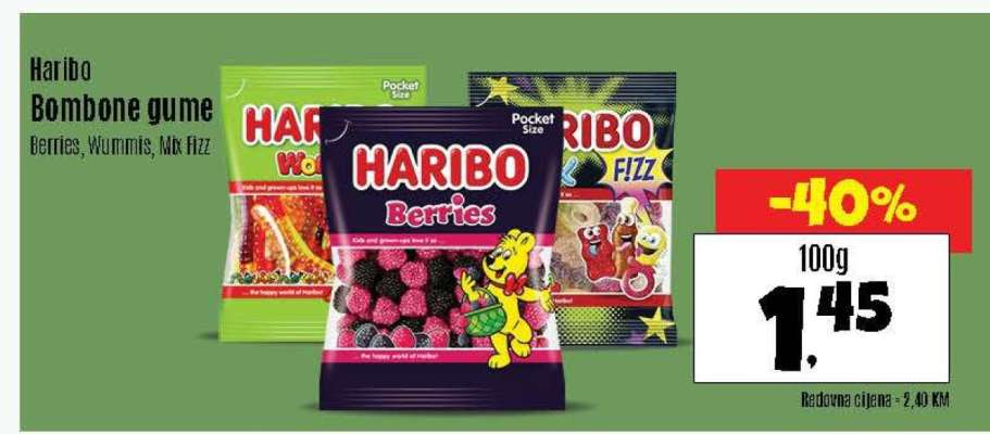 Haribo Bombone gume