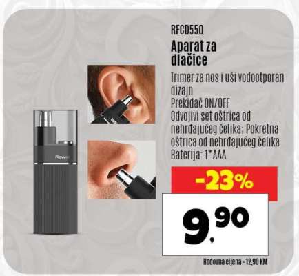 RFC0550 Aparat za dlačice