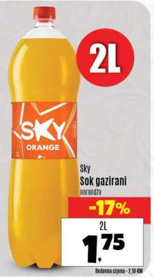 Sky Sok gazirani narandža