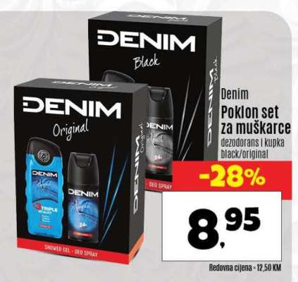 Denim Poklon set za muškarce