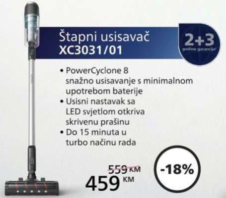 Štapni usisavač XC3031/01