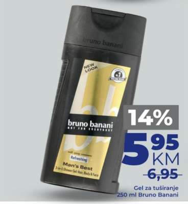 Gel za tuširanje 250 ml, Bruno Banani