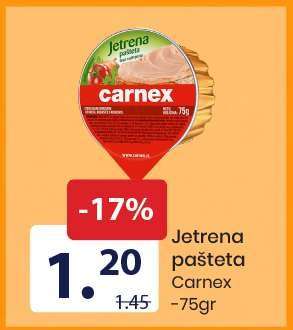 Jetrena pašteta Carnex