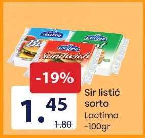 Sir listić sorto