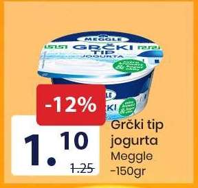 Grčki tip jogurta Meggle