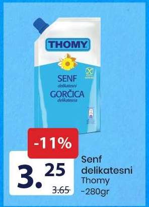 Senf delikatesni Thomy