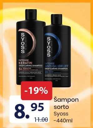 Šampon sorto Syoss