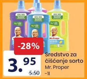 Sredstvo za čišćenje sorto Mr. Proper