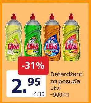 Deterdžent za posuđe Likvi