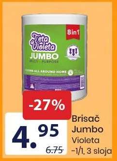 Brisač Jumbo Violeta