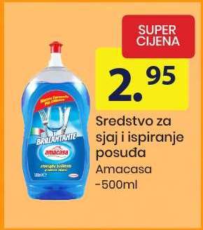 Sredstvo za sjaj i ispiranje posuda Amacasa
