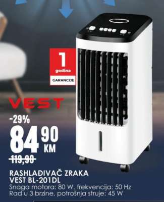 Rashlađivač zraka VEST BL-201DL