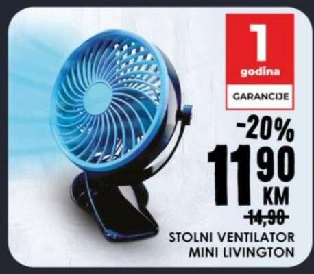 STOLNI VENTILATOR MINI LIVINGTON