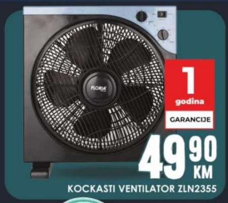 Kockasti ventilator ZLN2355