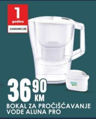 Bokal za pročišćavanje vode Aluna Pro