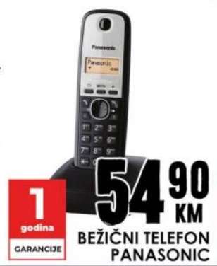BEŽIČNI TELEFON PANASONIC