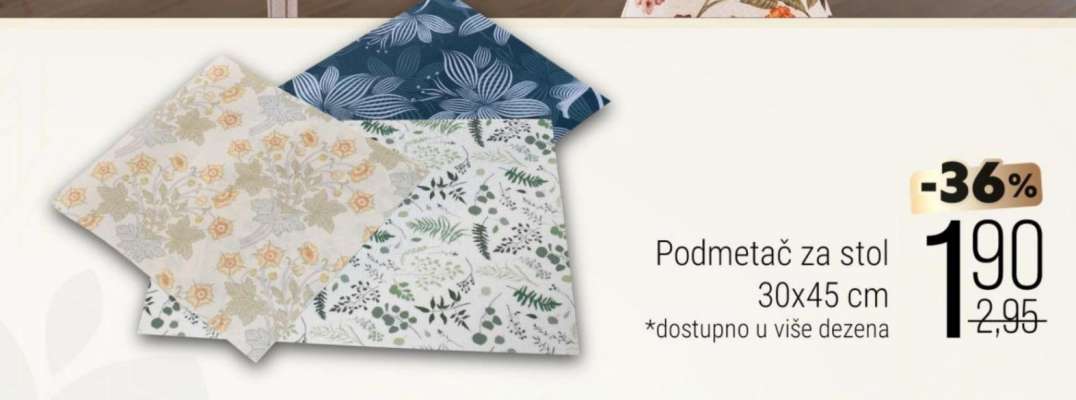 Podmetač za stol